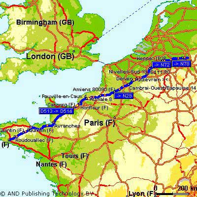 Anreise: Route A Anreise: Route A
