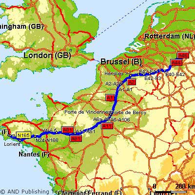 Anreise: Route B Anreise: Route B